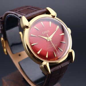 Oris Vintage Swiss 17 Jewels Hand-Wound Mechanical Men's Watch - FREE SHIPPING